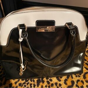 A Bellucci Black and white Satchel